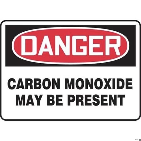 Accuform OSHA DANGER SAFETY SIGN CARBON MCHL081XL MCHL081XL